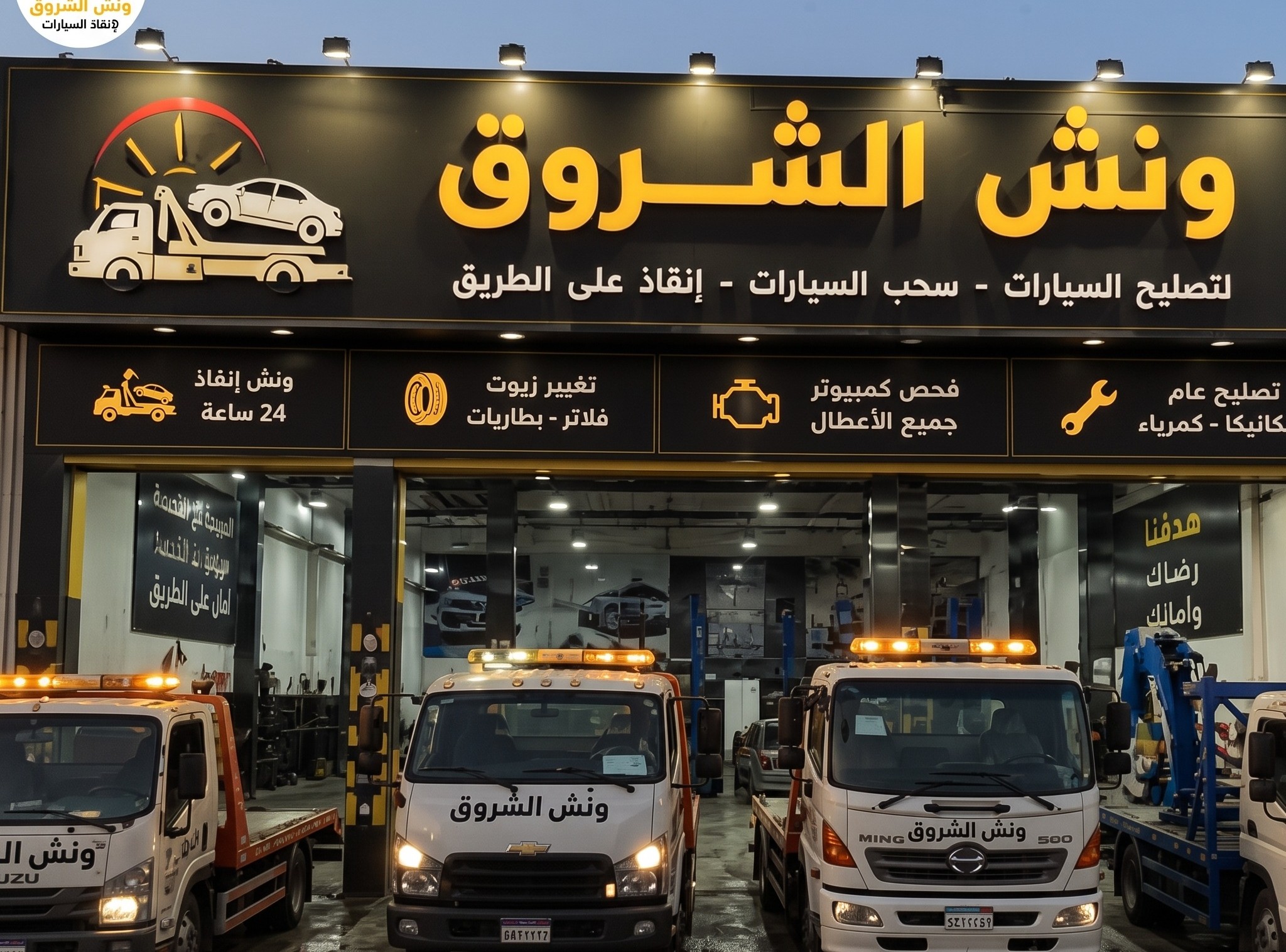 صورة تعريفية لخدمات ونش الشروق